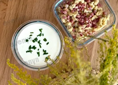 Bryndzové halušky s opraženou šunkou